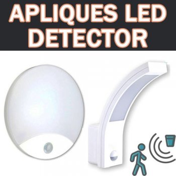 APLIQUE LED TUBULAR 10W IP54 CON SENSOR MOVIMIENTO – LedyLuz