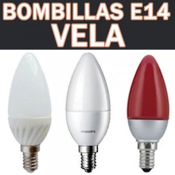 BOMBILLA LED E14 VELA FILAMENTO AMBAR 4W – LedyLuz
