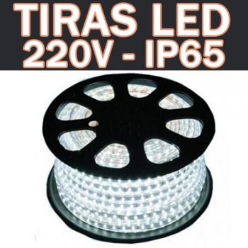 Tira LED 220V RGB BG IP65 13W/m con Adhesivo 3M Cambio Colores