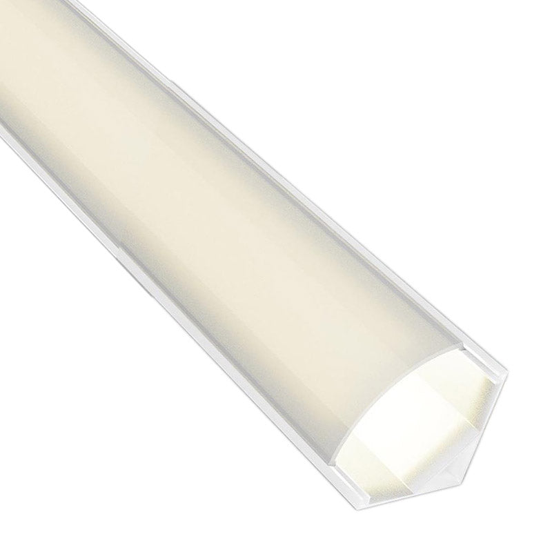 Lumonic 6x1m Perfil de aluminio LED blanco con tapa I canaleta para tira LED  con tapas+abrazaderas I perfil de aluminio LED, canaleta tira LED lechoso :  : Productos para mascotas