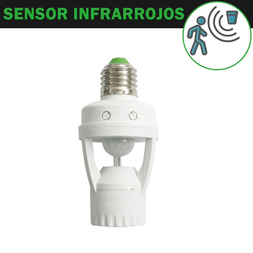 Portalámparas Design con Interruptor para Bombillas LED E27