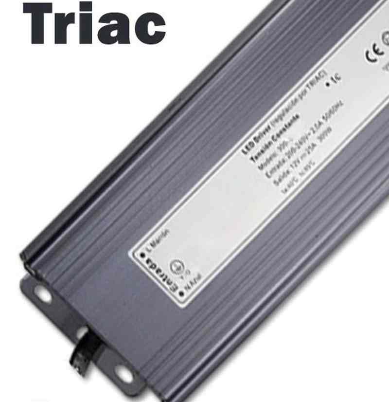 Fuente de alimentación regulable TRIAC para tiras led 24v 150w