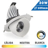 Empotrable Basculante Redondo LED Blanco 30W Abatible