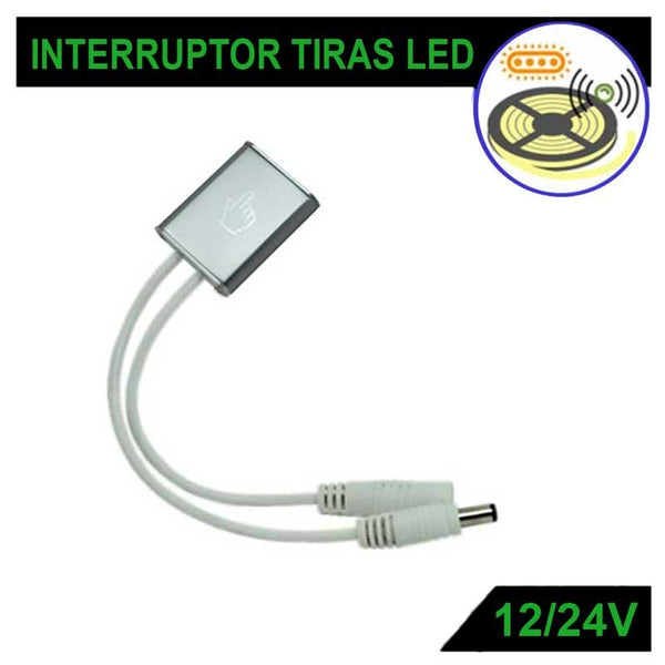 Foco Empotrable LED 12V con Interruptor Táctil ON / OFF