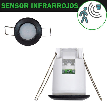Portalampara (Casquillo) con Sensor PIR para Bombilla de 60w Detector de  Movimiento en Potalamparas E27 Sensor 360º grados